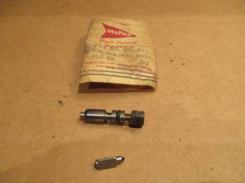 Valve and seat assembly