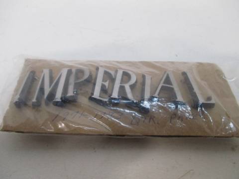 Set of "Imperial" letters