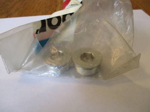 Package of two plugs