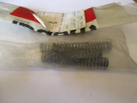 Oil pump relief valve spring