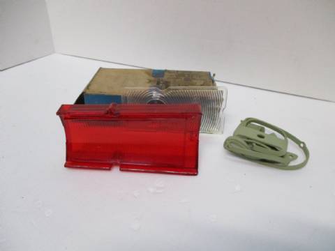 Left inner taillight lens with diffuser