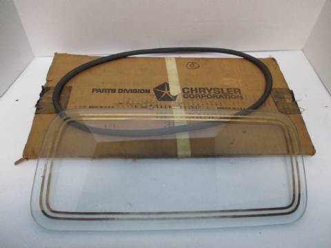 Right headlight glass and seal