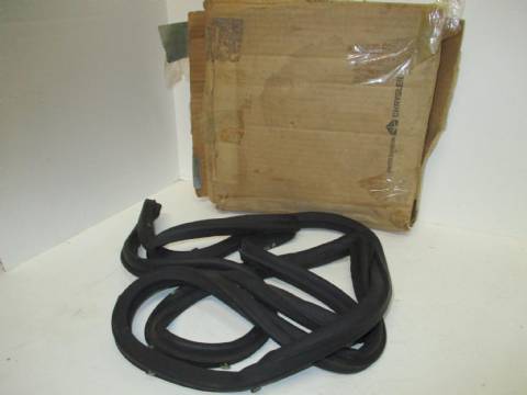 Left rear door weatherstrip