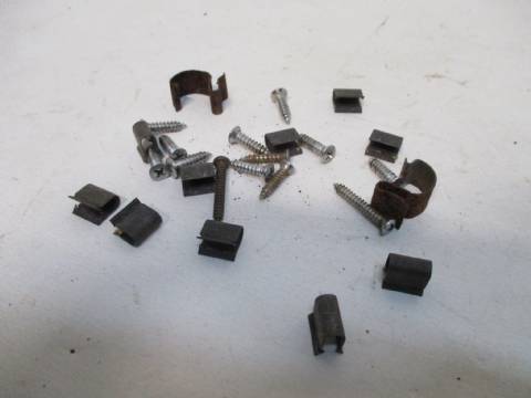 Headliner clips and hardware