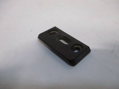 Bucket seat back stop