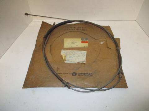 Front parking brake cable