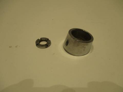 Wiper switch bezel and nut