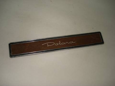 1971 Polara door panel emblem