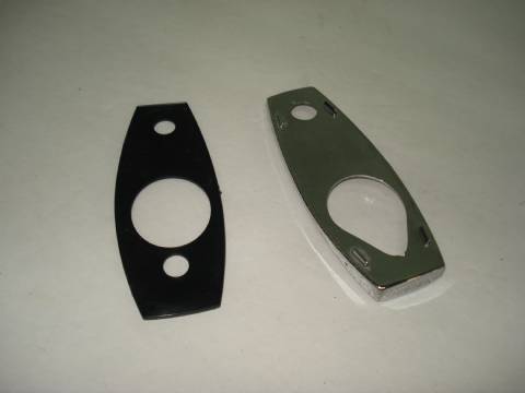 Left mirror spacer and gasket