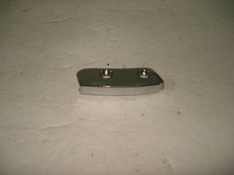 Lower front fender peak moulding, left