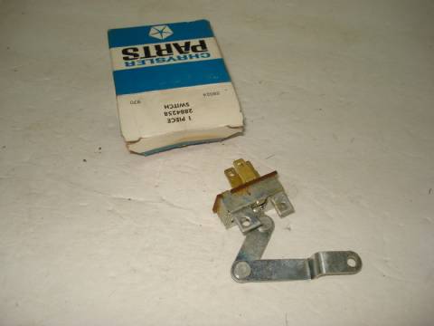 A/C and heat blower fan switch