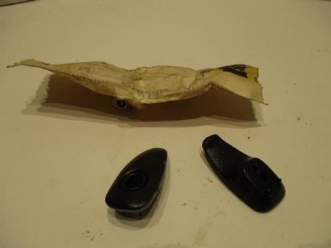 Package of 2 coat hooks