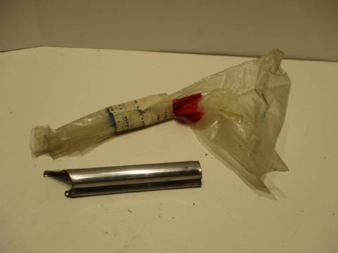 Lock pillar stainless scuff plate