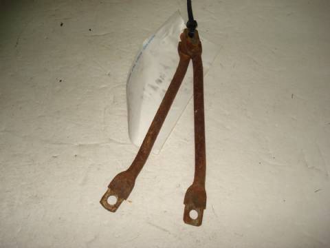 Pair of linkage rods, outside door handle to latch