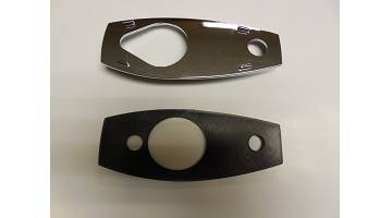 1963-64 Chrysler driver's side mirror spacer and gasket