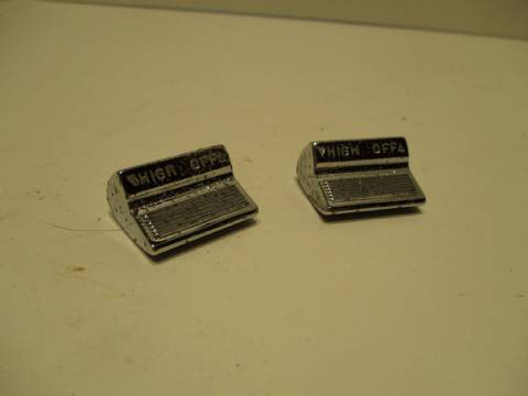 Package of 2 heater knobs