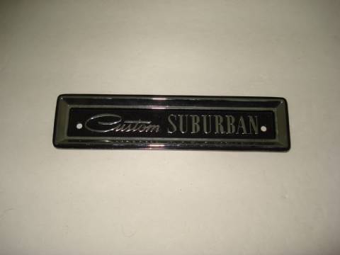 Front fender emblem