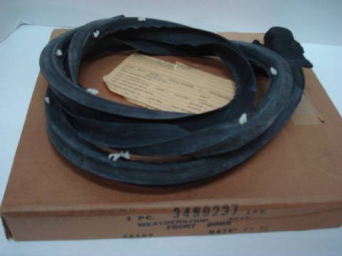 Left front door weatherstrip