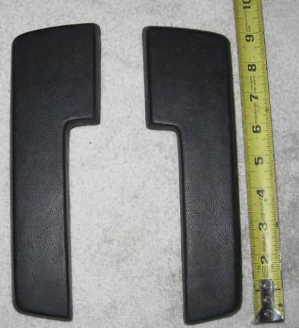 Pair of 9" armrest pads