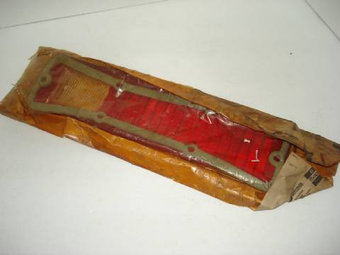 Left taillight lens and gasket