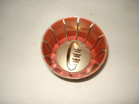 Steering wheel center insert