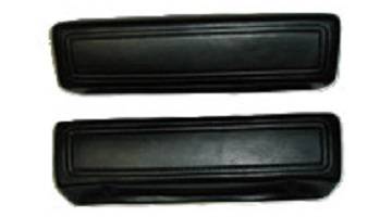 Pair of front 9" armrest pads