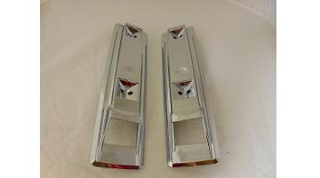 Pair of 9" armrest bases