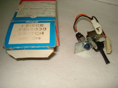 Rear defroster switch