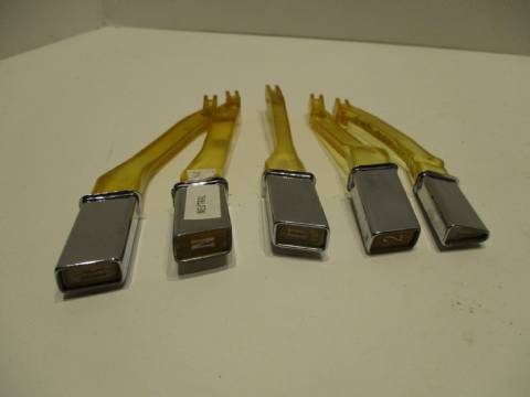 Set of 5 transmission pushbuttons