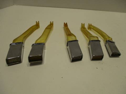 Set of 5 transmission pushbuttons