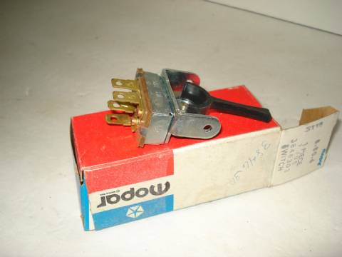 Heater blower switch