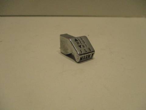 Temperature control knob