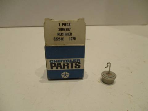 Negative alternator rectifier