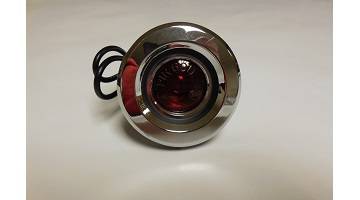 Flat red side marker