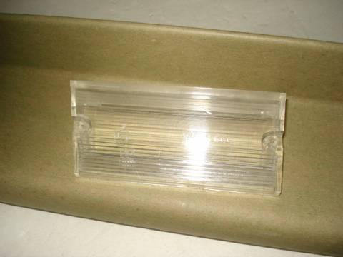 Left backup light lens