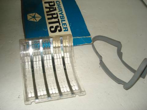 Left backup light lens and gasket