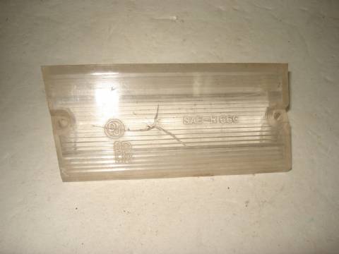 Left backup light lens