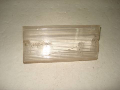 Right backup light lens