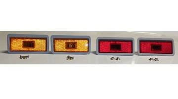 Complete set of marker lights