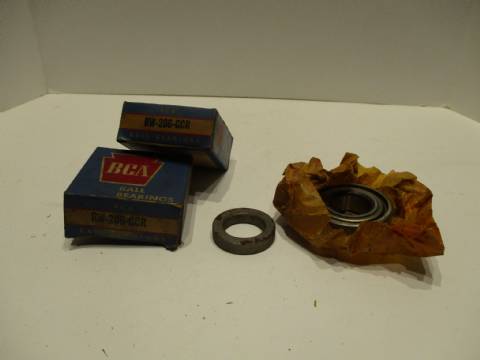 Pair of rear wheel bearings