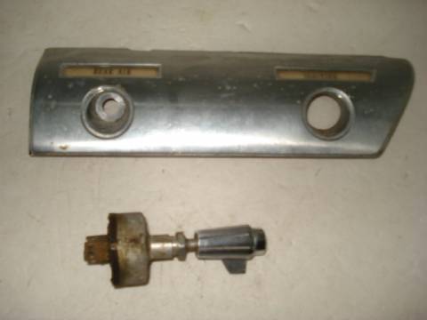 Rear air switch and bezel