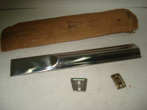 Front fender moulding