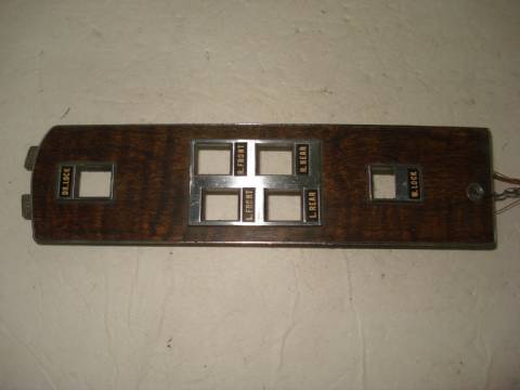 Power window switch bezel