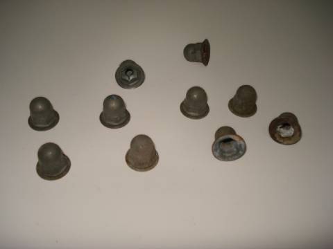 Nuts for quarter panel side trim