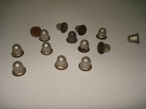 Nuts for rear body panel trim