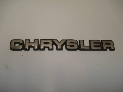 "Chrysler" nameplate