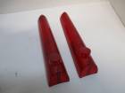 Pair of taillight lenses