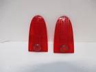 Pair of taillight lenses