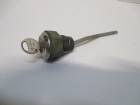 Trunk lock cylinder with key