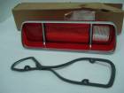 Left taillight lens and gasket
